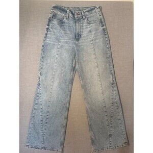Arizona Jean Co. High Rise Wide Leg Jeans – Light Wash (Size 7)